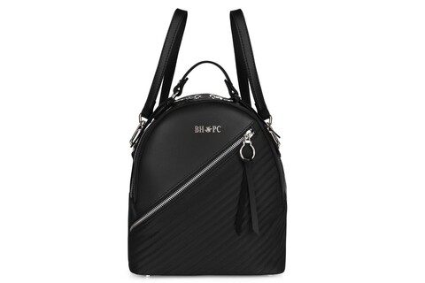 Rucsac Beverly Hills Polo Club, 406, piele ecologica, negru