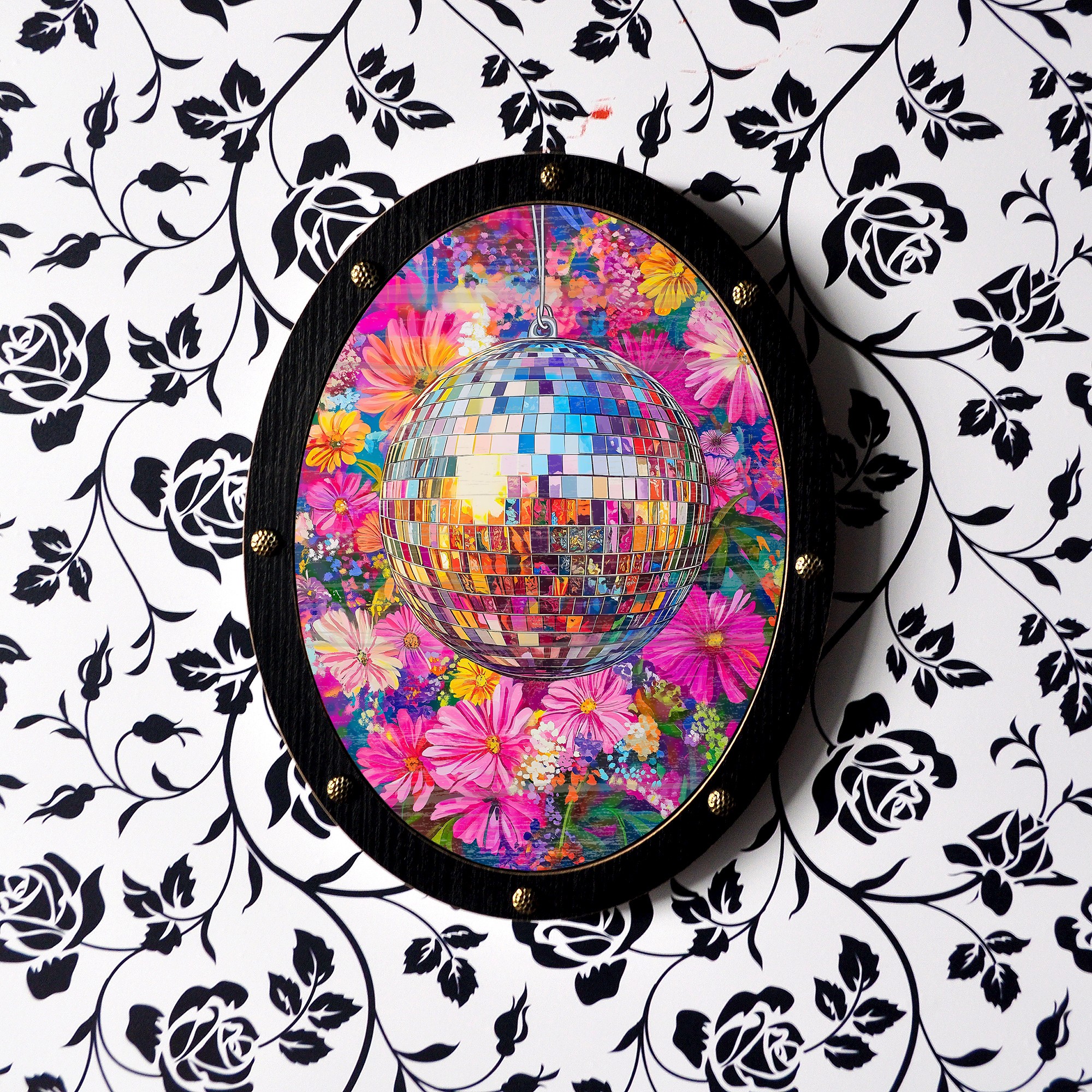 Decoratiune de perete, ALQ143-S, Imprimat UV, Multicolor