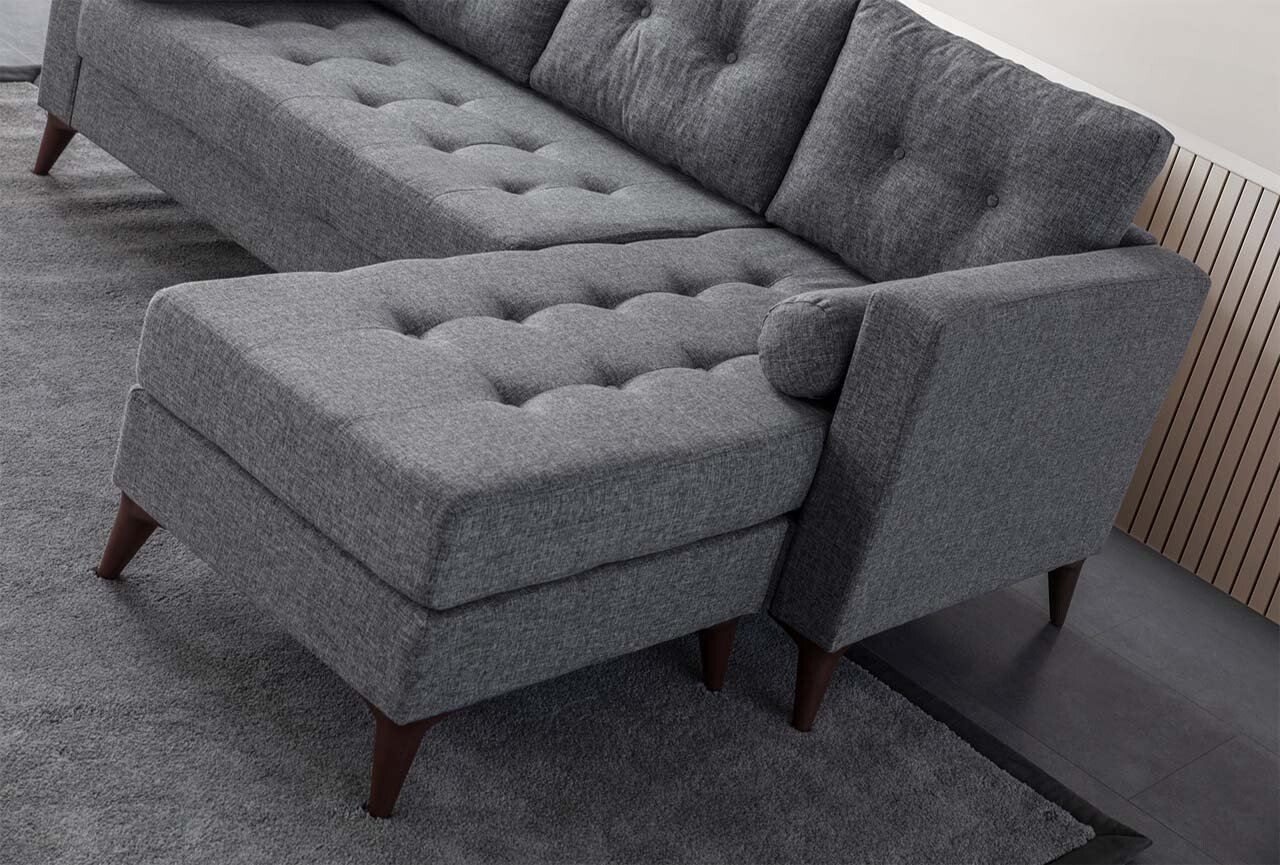 Coltar, Atelier del Sofa, 752EST1302, Lemn de carpen;PAL, Gri - view 3
