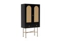 Consola, Howard, Cliff 150, 80x150x39 cm, PAL, Negru