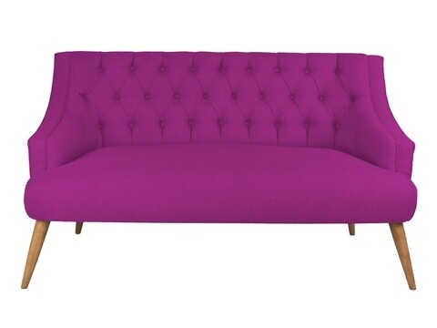 Canapea fixa Lamont, Zeon, 2 locuri, 140x74x80 cm, lemn, mov 140x74x80 imagine model 2022