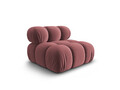 Modul pentru canapea, 1 loc, Bellis-51, Micadoni Home, 94x94x70 cm, catifea, roz
