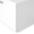 Mobilier living, 4 piese, Shine, 230 x 40 x 190 cm, PAL/MDF, alb lucios