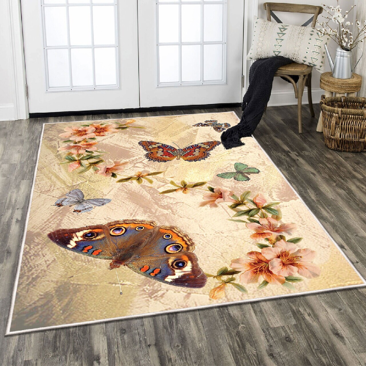 Covor Els1885 80x300 cm Catifea Multicolor