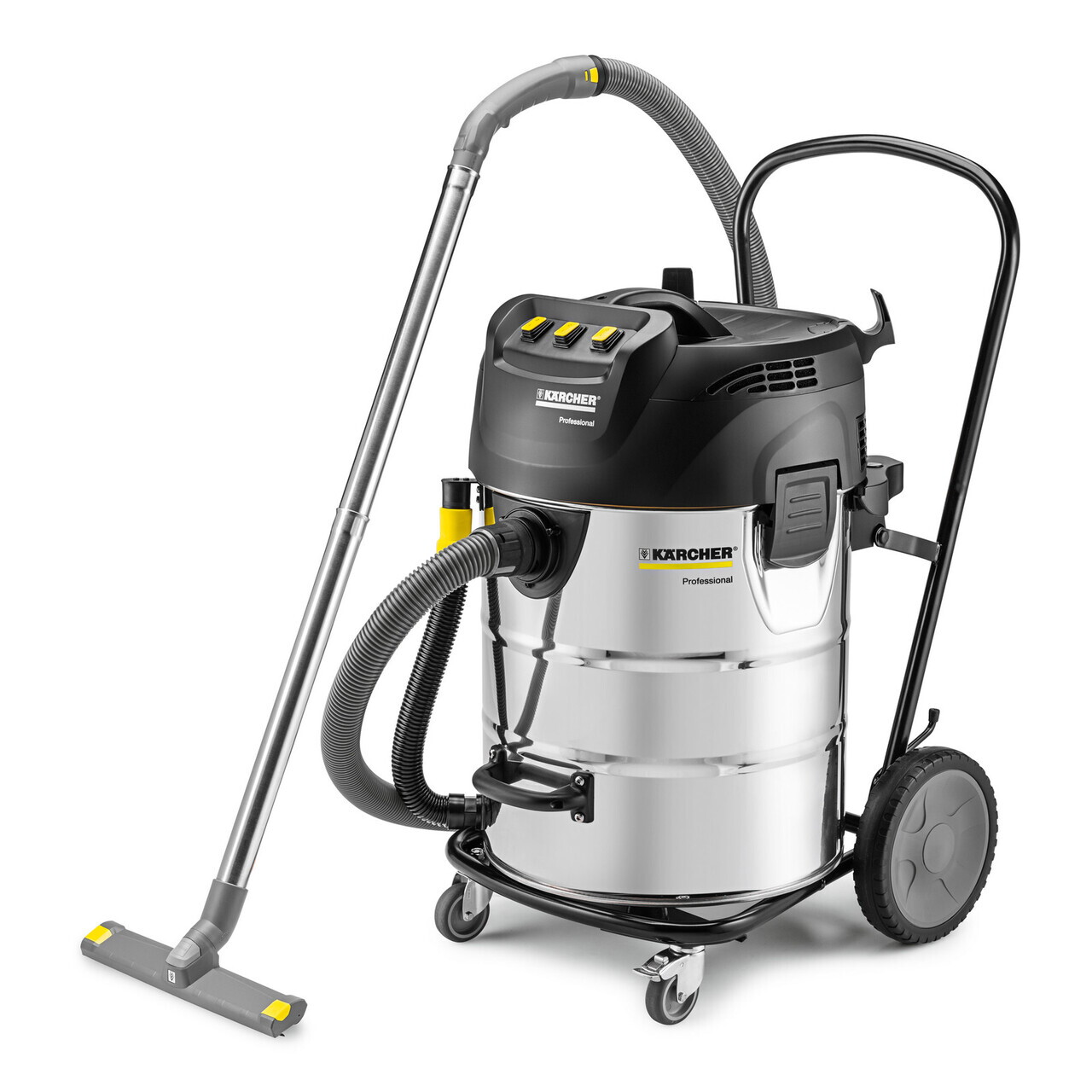 Aspirator umed-uscat profesional NT 70/3 Me Tc, Karcher, negru