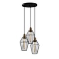 Lustra, Tatum, 584TTM1349, Metal, Negru
