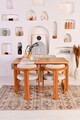 Set Masa si Scaune, Vow Chair, Cheri 4S, Lemn de fag, Stejar / Crem