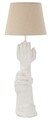 Lampa de masa Life, Mauro Ferretti, 1 x E27, 40W, 35x93 cm, polirasina/fier/textil, alb
