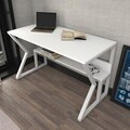 Birou, Zena Home, Wake, 120x72.8x60 cm, PAL, Alb