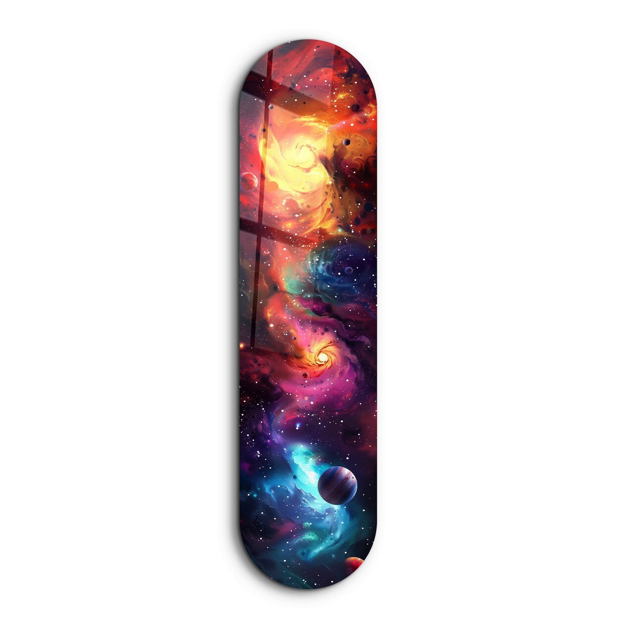 Tablou decorativ, Colorful Space v2, Dimensiune: 20 x 80 cm, Multicolor - view 6