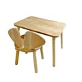 Set masa si scaun pentru copii, Bambini, Mickey One Chair Set, Maro