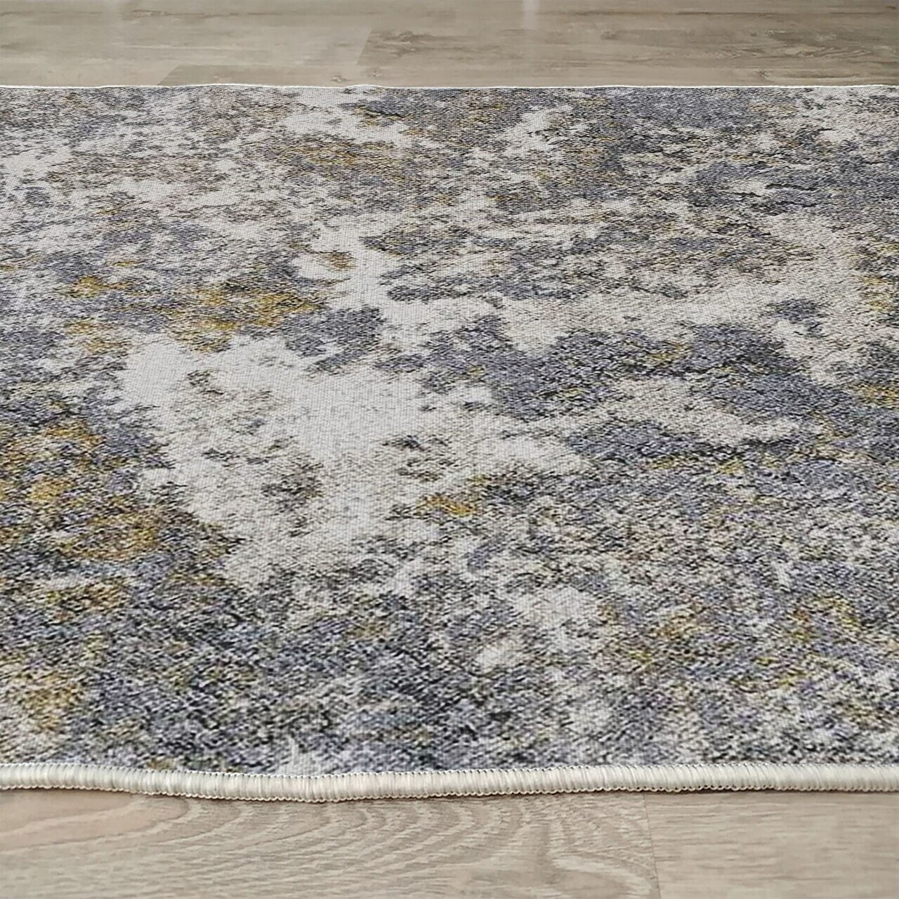 Covor, Woopamuk216, 80x150 cm, Bumbac/Poliester, Gri - view 5