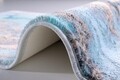 Set 2 covorase de baie Water Foam, Confetti, 50x57 cm/57x100 cm, albastru