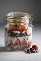 Borcan cu inchidere ermetica, Kilner, Oliver, 1 L, sticla, transparent