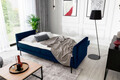 Canapea extensibila 4 locuri ELTAP, SO-REV-40VE, Revi, 215x98x92 cm, lemn/poliester, albastru inchis