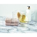 Cos pentru depozitare Clarity, iDesign, 30.5x20.5x15.2 cm, transparent