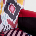Fotoliu MOSS X NAOKO, Homla, 70x55x95 cm, catifea din poliester, multicolor