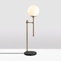 Lampa de masa, Fulgor, 942FLG1863, Metal, Auriu