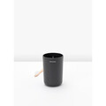 Suport periute si pasta de dinti, Brabantia, Dark Grey, 7.6x7.6x11 cm, polipropilena, gri inchis