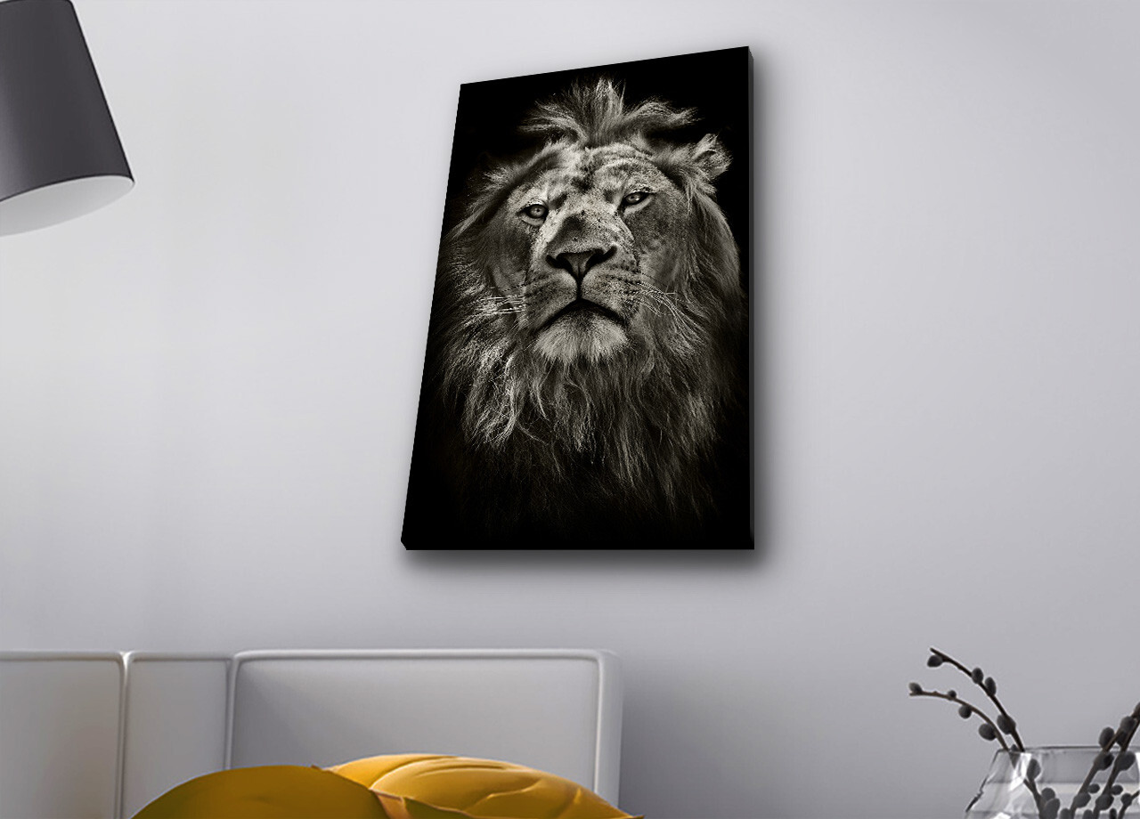 Tablou decorativ cu lumina LED, 4570MDACT-058, Dimensiune: 45 x 70 cm, Multicolor - view 2