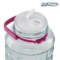Borcan sticla cu capac, Heinner, 2 L, Ø 14 x 22 cm, plastic