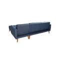 Coltar, Unique Design, 867UNQ1412, Lemn de carpen, Albastru inchis