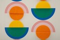 Tablou decorativ Pop Art -W, Mauro Ferretti, 50x70 cm, canvas/lemn de pin/plastic, multicolor