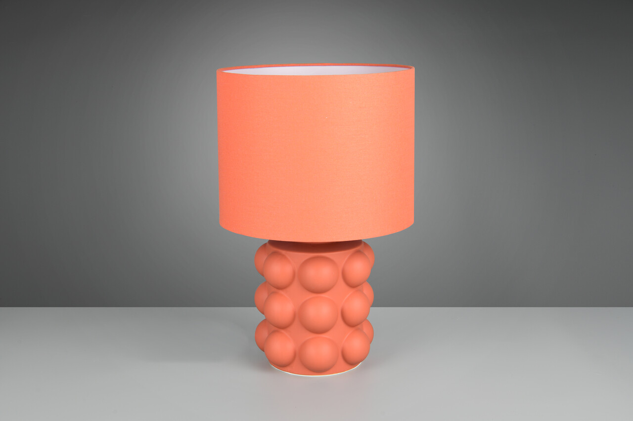 Lampa de masa Kate, RL, 30x47 cm, 60W, 1x E27, ceramica, apricot