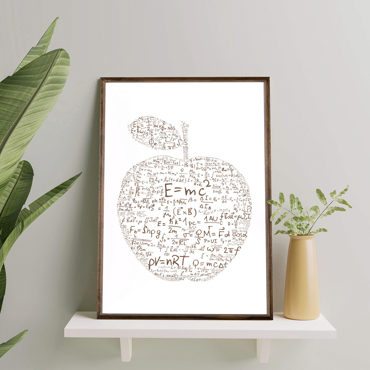 Tablou decorativ TD053 Lemn Desenat manual Natural