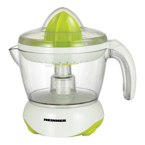 Storcator de citrice Citrus 250, Heinner, 25 W, alb/verde