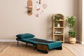 Canapea extensibilă cu 1 loc, Futon, 859FTN2333, Metal , Verde petrol