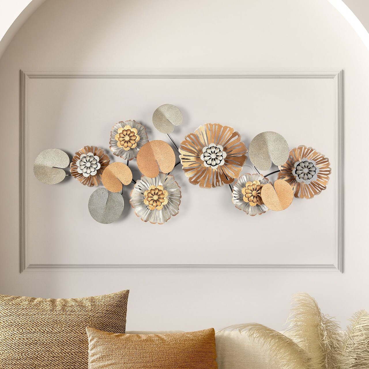 Decoratiune de perete, Belleza, Dimensiuni: 111 x 9 x 47 cm, Multicolor - view 4