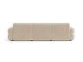 Canapea 4 locuri, Neo, Micadoni Home, 305x100x83 cm, tesatura Chenille, bej deschis