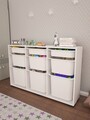 Dulap multifunctional, Estella, Bofi, Alb