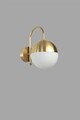 Aplica de perete, Opviq, 846STL4120, Alb/Auriu