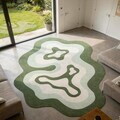Covor, Fr374, 160x230 cm, Verde