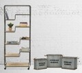 Biblioteca Industry, Mauro Ferretti, 75x40x182 cm, fier
