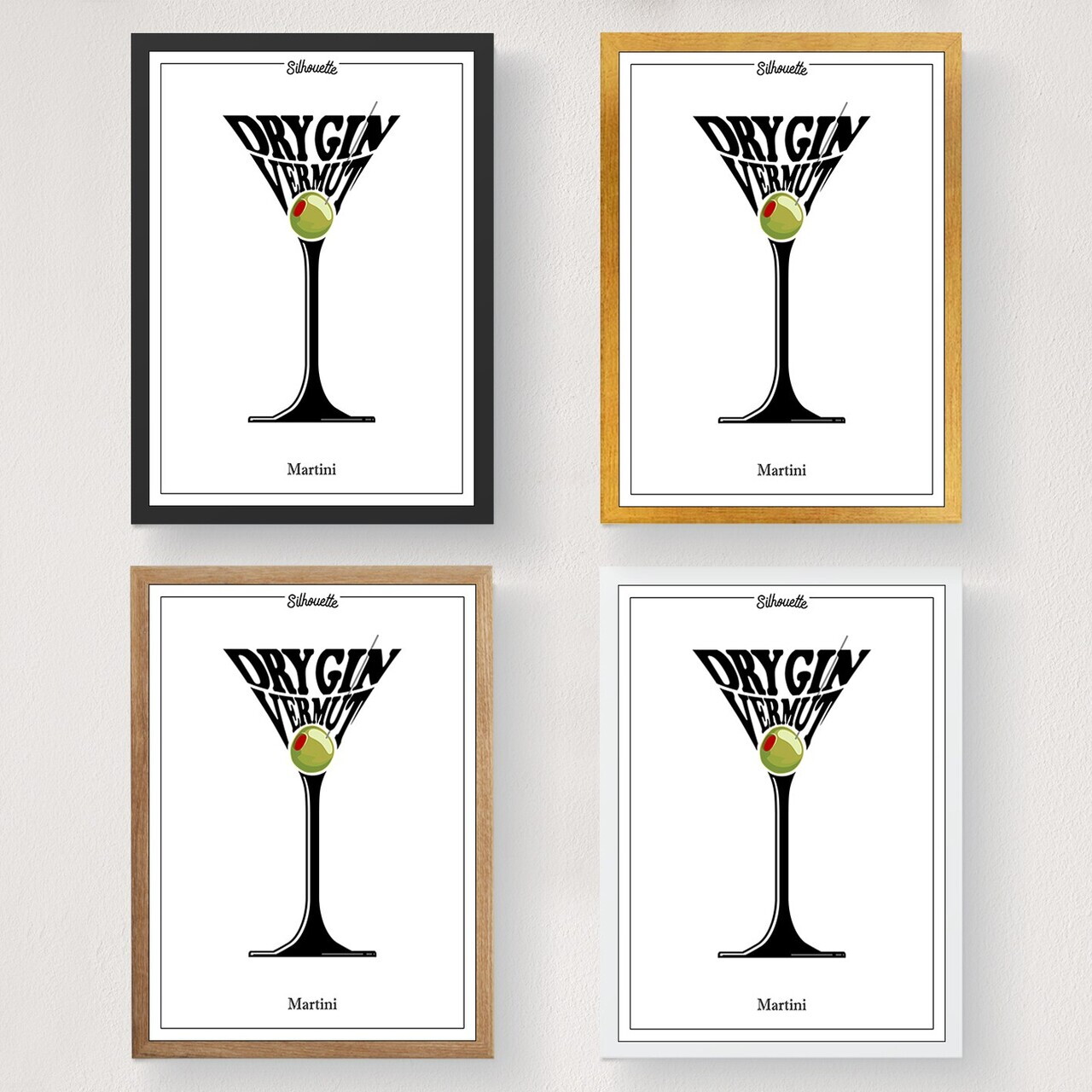 Poster A2, Martini, SATIN MAT, Dimensiune: 42 x 59,4 cm - A2, Multicolor — imaginea 2