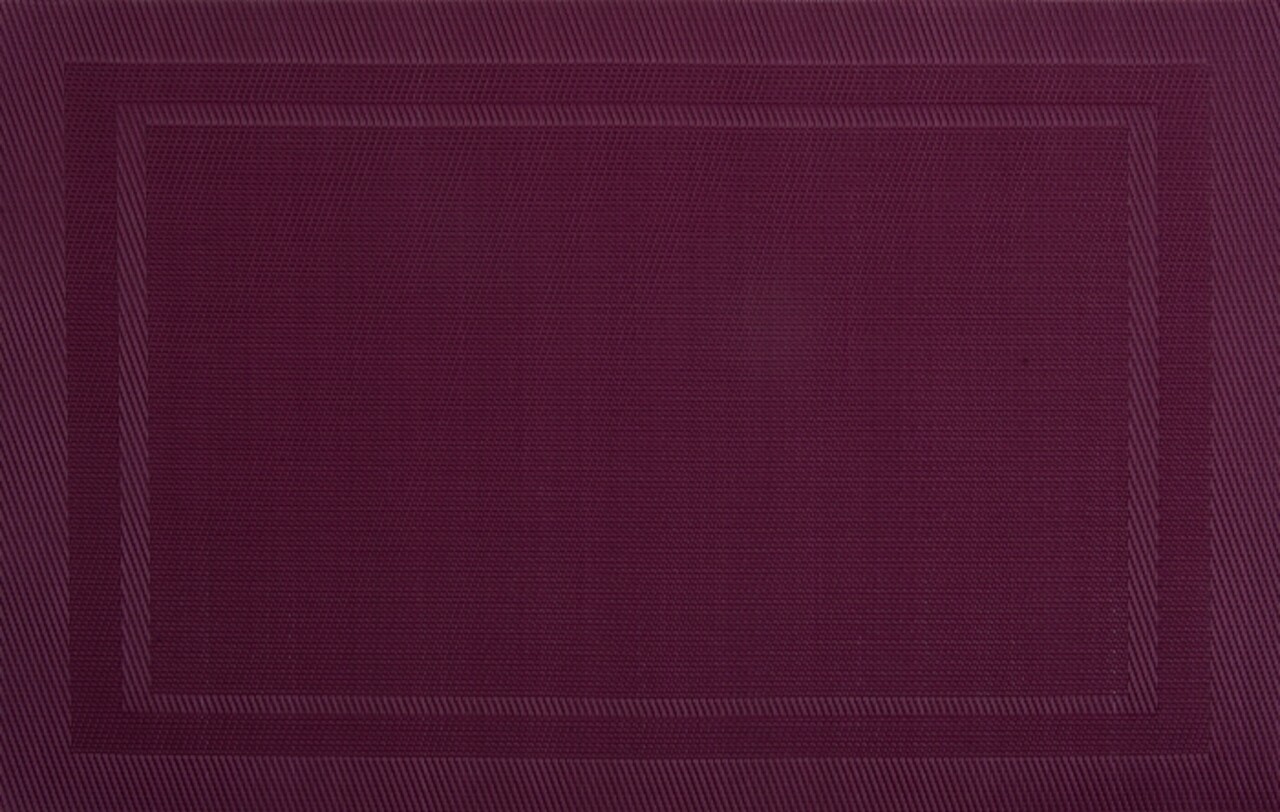 Suport farfurie Velvet, Ambition, 30x45 cm, plastic, mov