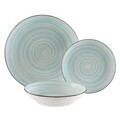 Serviciu de masa 18 piese Artesia, Versa, portelan, albastru aqua
