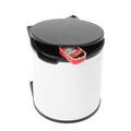 Cos de gunoi pentru dulap, Brabantia, White, 15 L, 30x29.3x34.7 cm, otel, alb