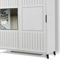 Dulap pentru haine, Comforty, Pasific Home Fuga, 190x216x60 cm, Alb