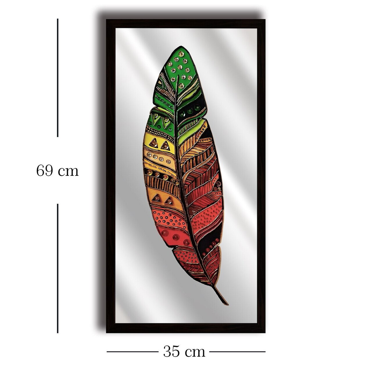Tablou decorativ, Syhalct-016, Cadru: 100% PVC (Grosime: 2 cm), Multicolor — imaginea 4