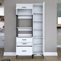 Dulap multifunctional, Rani, JE143, Alb