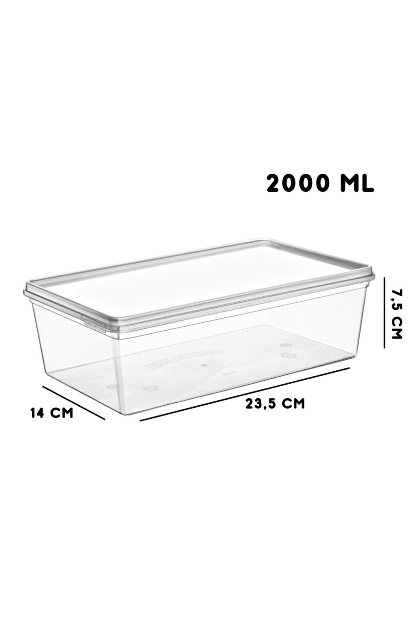 Set recipiente depozitare, Hermia, 639OKK1146, Transparent - imagine 4