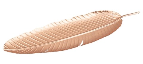 Platou decorativ Glam -B, Mauro Ferretti, 55×18 cm, fier, aramiu