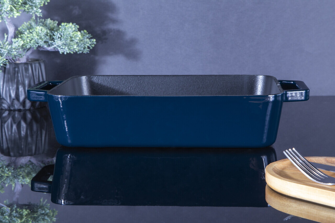Tava de copt Berlinger Haus, Strong Mold, 30x20 cm, 3 L, fonta, blue - imagine 2