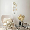 Decoratiune de perete, Strawberry, Metal, Dimensiune: 32 x 90 cm, Multicolor