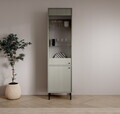 Dulap de bucatarie ADRK, Tili, 51.8x40.8x195 cm, PAL laminat, verde eucalipt