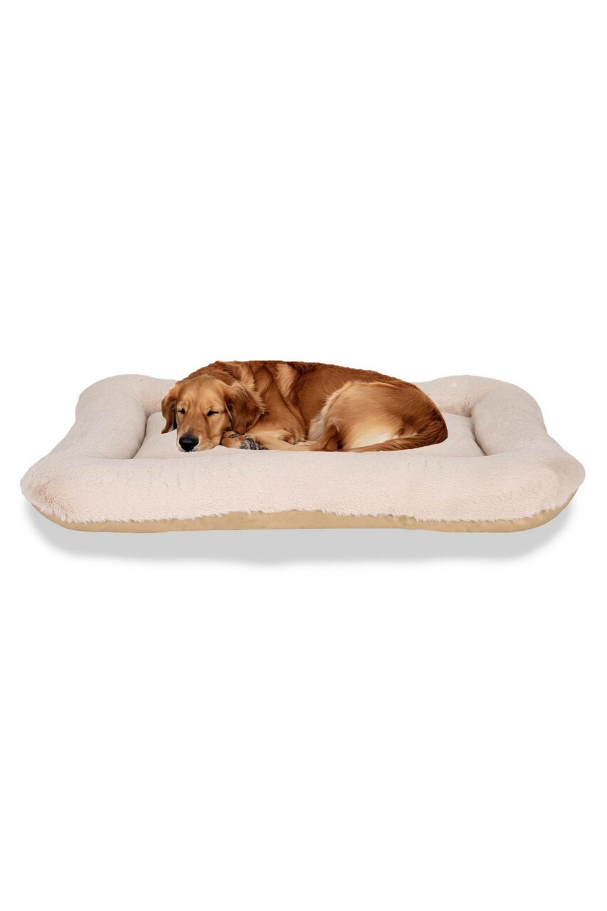 Pat pentru animale de companie, Paws &amp; Whiskers, Sally Dog 75 x 95, Material exterior: 100% poliester, Bej - view 2